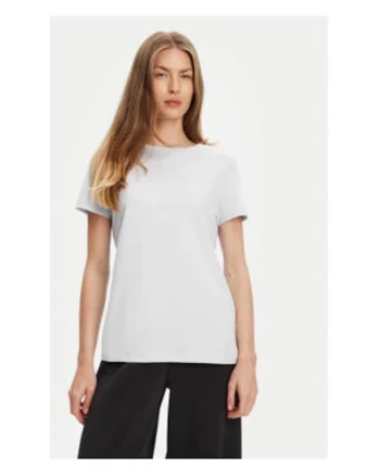 Tricou de bumbac cu model uni