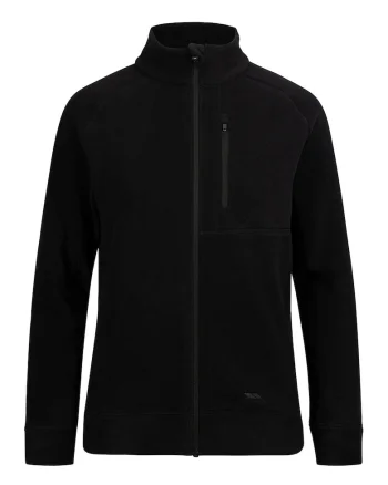 Bluza de trening cu fermoar, Negru