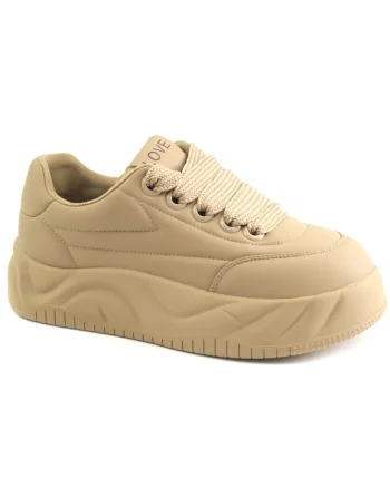 Pantofi dama sport 9927, Bej