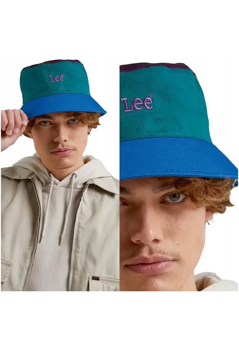 Palarie Barbati,  Bucket Reversibila, Albastru, Unisex