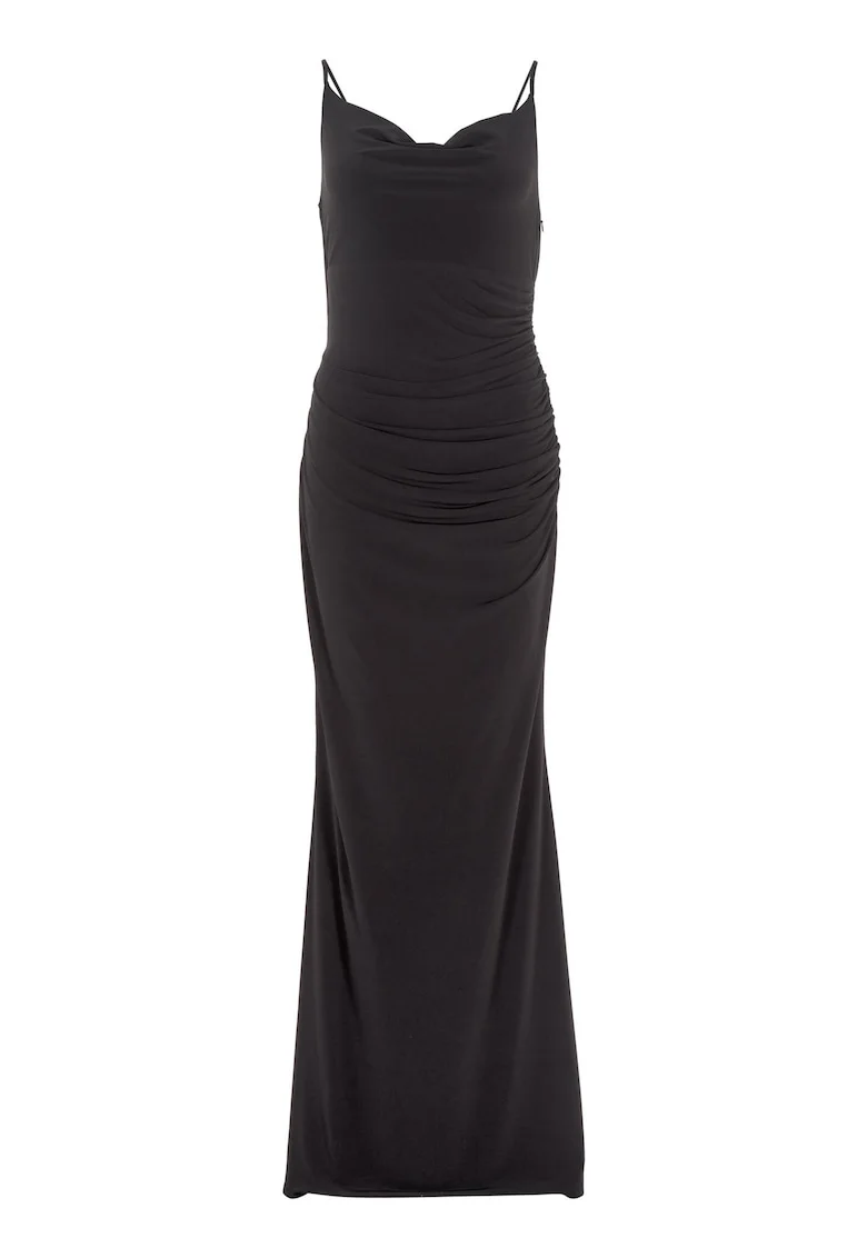 Rochie dama  5AI02900, Poliester/Elastan, Negru