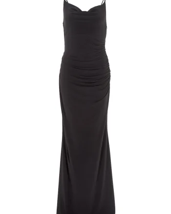 Rochie dama  5AI02900, Poliester/Elastan, Negru