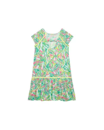 Rochie de vara fete  4UIACV03G, Viscoza, Multicolor