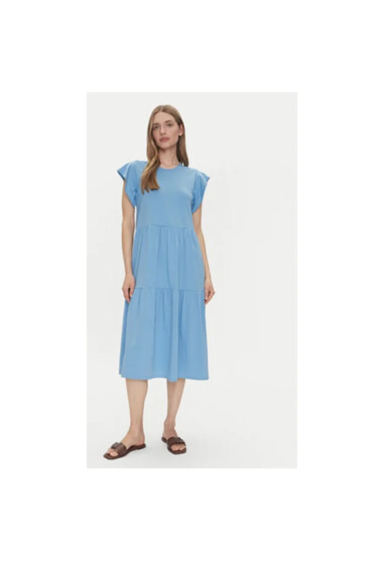 Rochie dama  14087542, Bumbac organic/Poliester reciclat, Verde