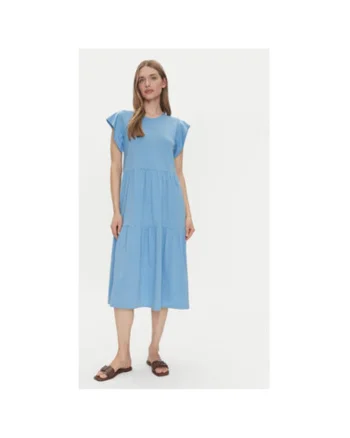 Rochie dama  14087542, Bumbac organic/Poliester reciclat, Verde