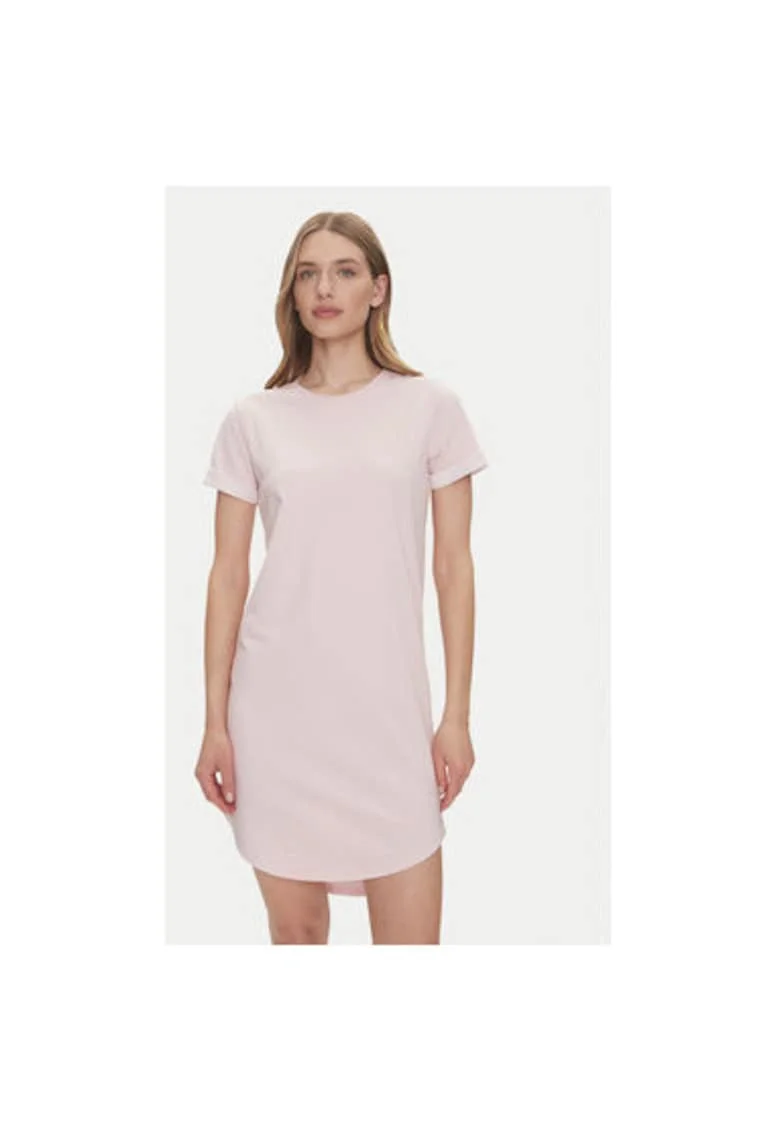 Rochie casual dama  15174793, Sintetic, Roz