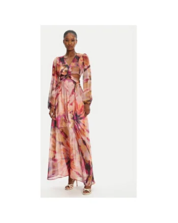 Rochie de vara dama  251-RIPIA.F, Poliester, Multicolor, Multicolor