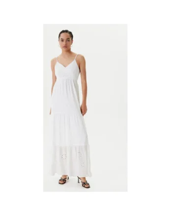 Rochie de vara dama  242-ROUBI, Poliester, Alb, Alb