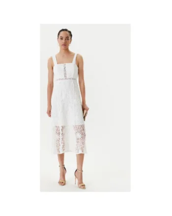 Rochie dama  251-ROVIDA, Poliester, Alb, Alb