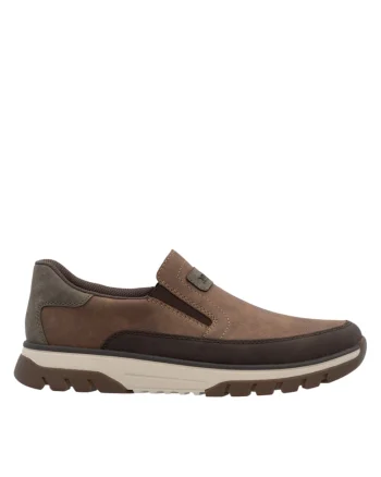 Pantofi casual, barbati,  ANTISTRESS, B9350-24 maro, piele ecologica, Maro
