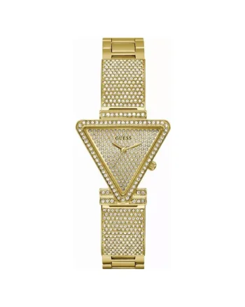 Ceas dama  GW0644L2, bransoleta galbena, 34x7mm, cadran champagne, cristale