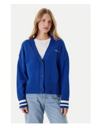 Cardigan cu maneci lungi si model uni