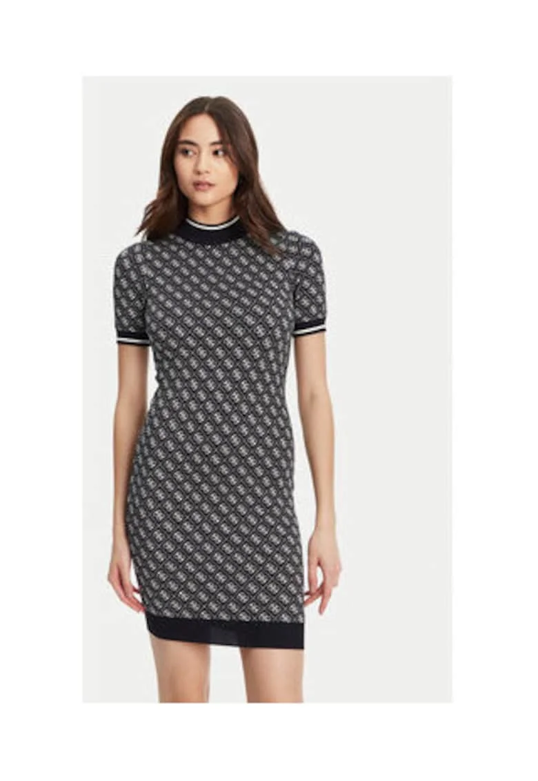Rochie midi tricotata