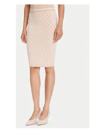 Fusta midi cu model