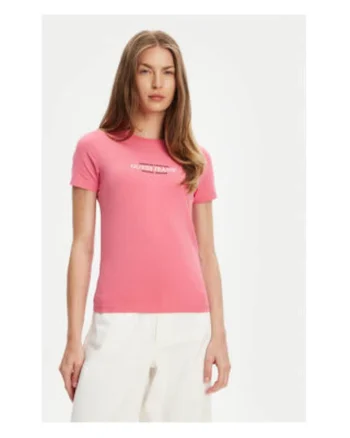 Tricou din bumbac organic cu decolteu la baza gatului