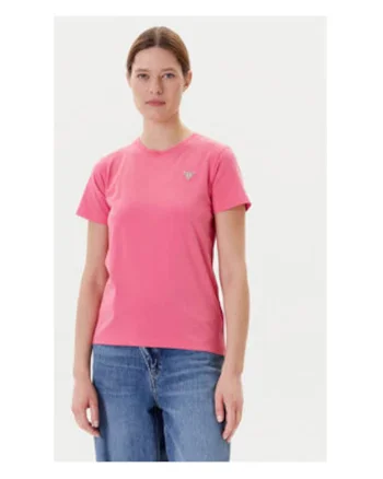 Tricou regular fit uni cu decolteu la baza gatului