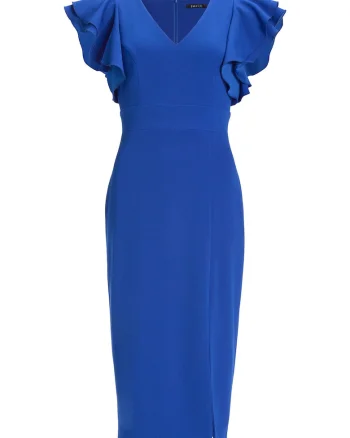 Rochie dama  5AI18400, Poliester, Albastru