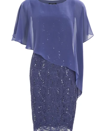Rochie dama  77760410, Poliester, Albastru
