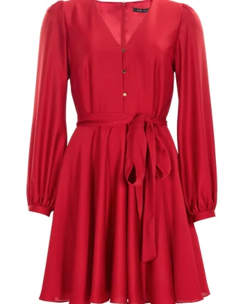 Rochie dama  5AI13900, Poliester, Rosu