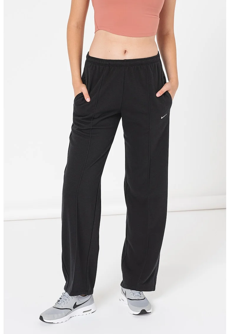Pantaloni drepti de trening Sportswear Chill, Negru