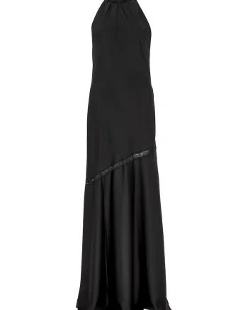 Rochie dama  5AH22200, Poliester, Negru