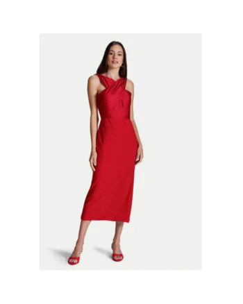Rochie dama  5AI17900, Poliester, Rosu