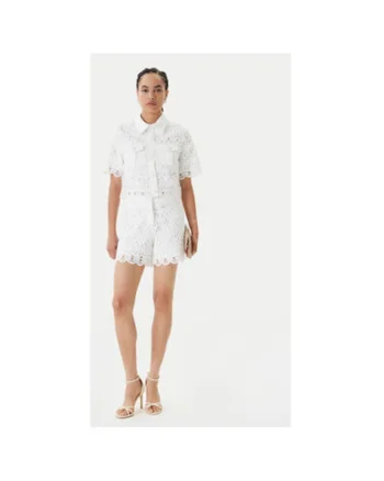 Camasa dama  251-CREMA, Poliester, Alb
