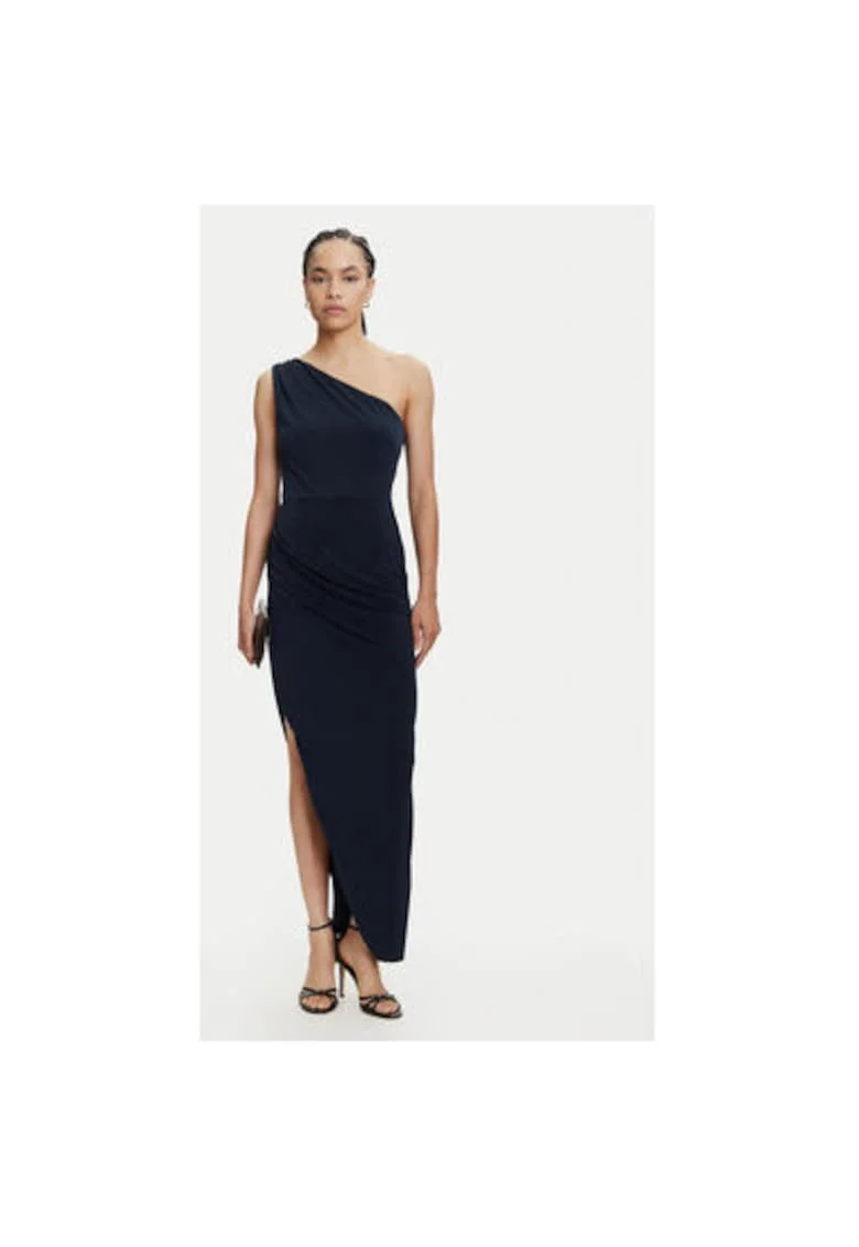 Rochie dama  5AJ04100, Poliester/Elastan, Bleumarin