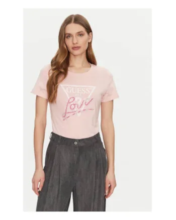 Tricou din bumbac cu imprimeu logo Love Triangle