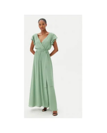 Rochie dama  ACAB002296, Poliester, Verde
