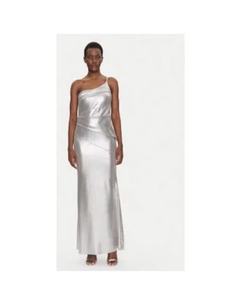 Rochie dama  CFC0019900002, Poliester/Elastan, Argintiu