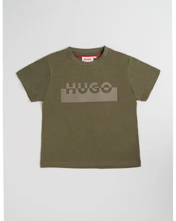 Tricou cu imprimeu logo, Verde sparanghel