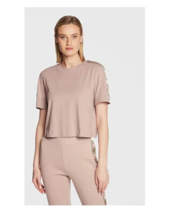 Tricou cu decolteu rotund si maneca scurta,