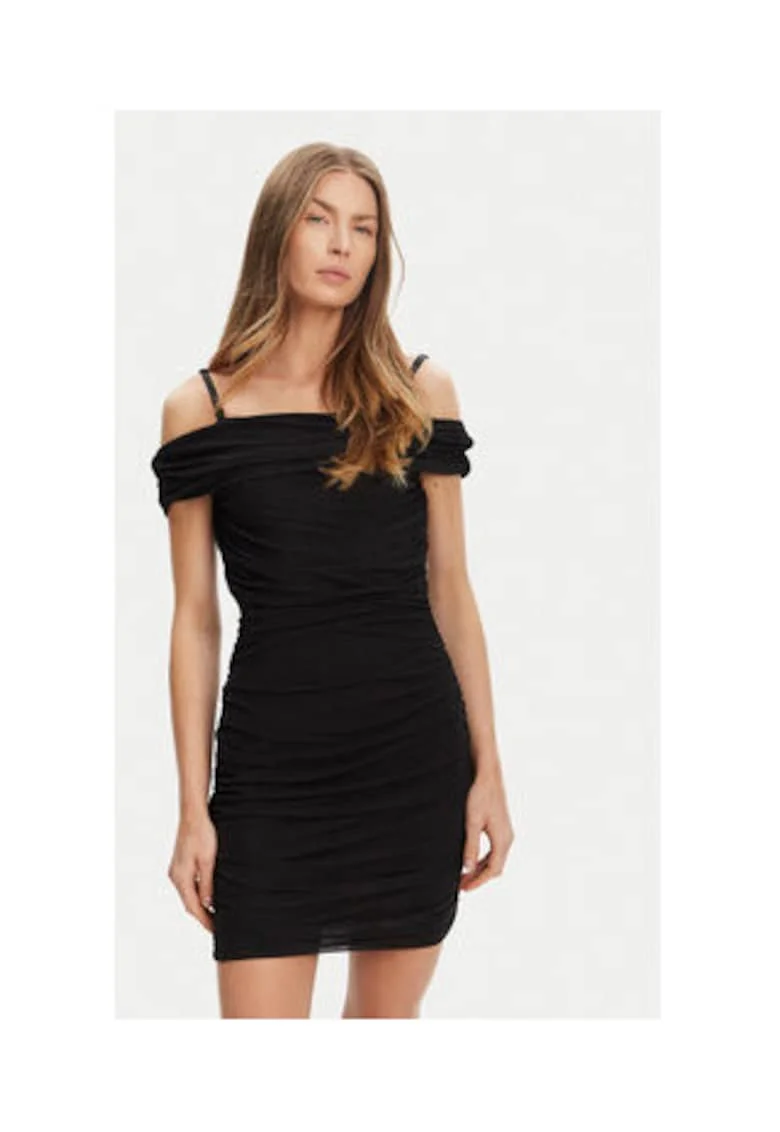 Rochie scurta cu drapaje