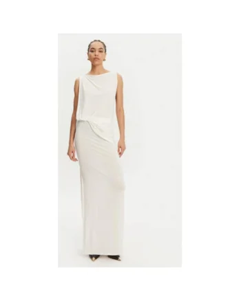 Rochie dama  25E251DR2302381, Viscoza/Poliester, Alb, Alb