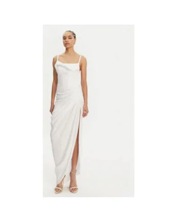 Rochie dama  21E243DR0011020, Viscoza/Poliamida, Alb