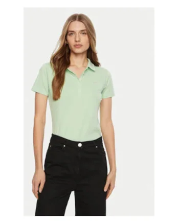 Tricou polo din amestec de bumbac.