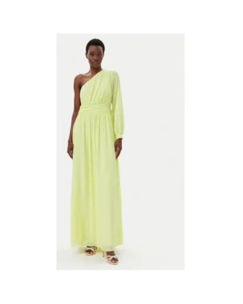 Rochie dama  CFC0123856003, Poliester, Galben, Galben