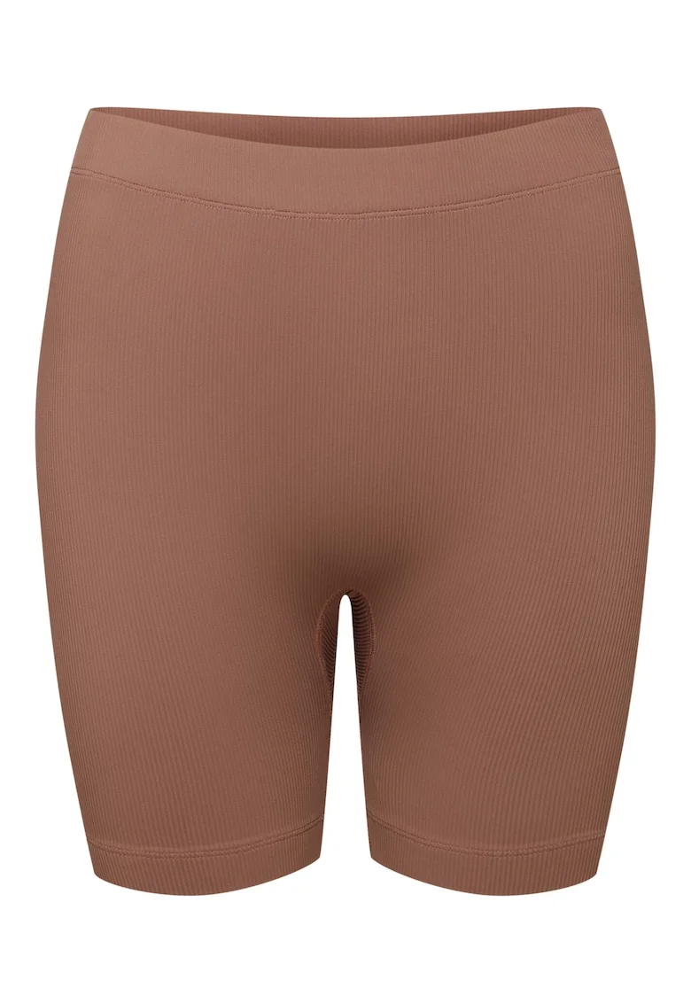 Pantaloni scurti dama,  Poliamida/Elastan, Bej