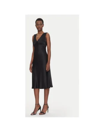 Rochie dama  FS25SD2004W73201, Viscoza/Rayon, Negru, Negru