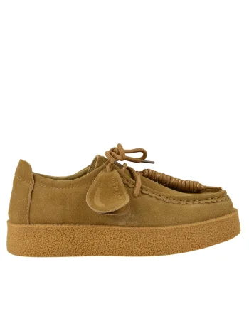 Tenisi casual, dama,  T003 bej, piele nabuc, Bej