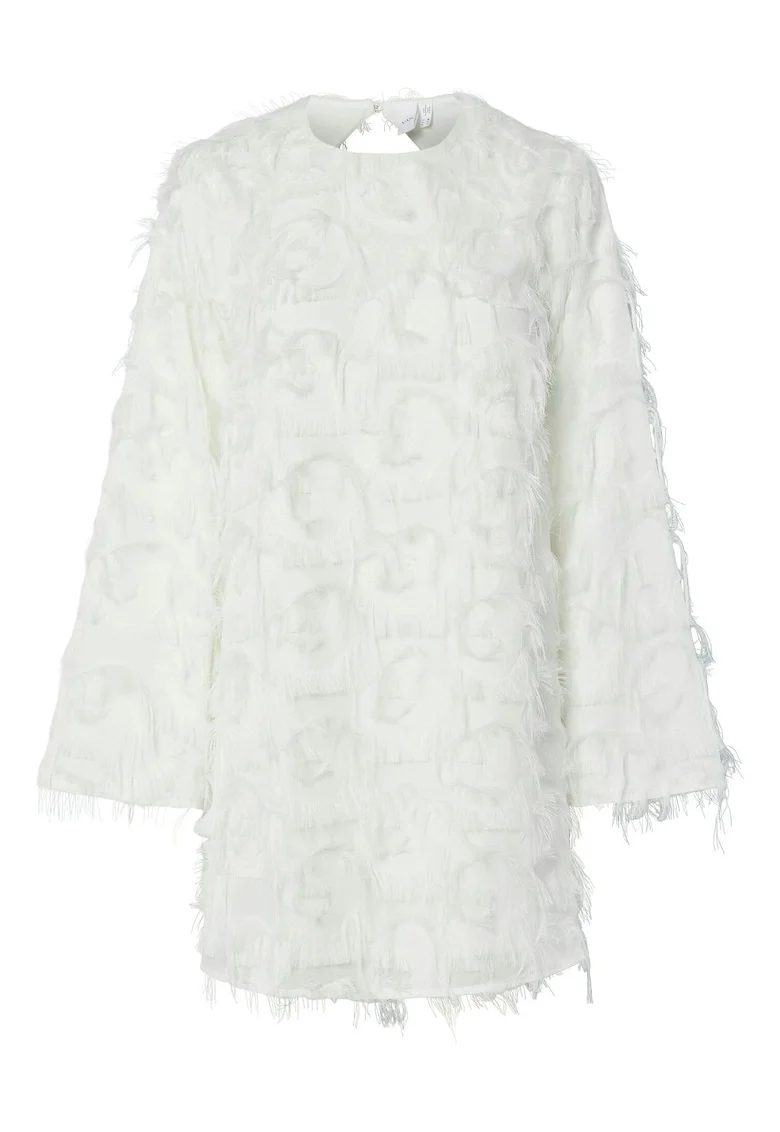 Rochie dama  26038226, Poliester, Alb