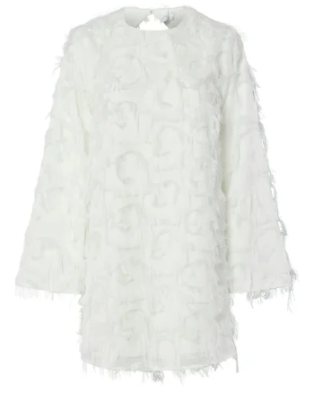 Rochie dama  26038226, Poliester, Alb
