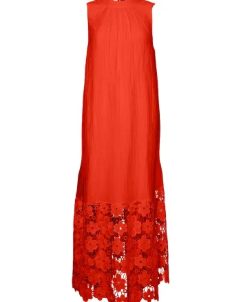 Rochie de vara dama  26037703, Lyocell/Poliamida, Rosu