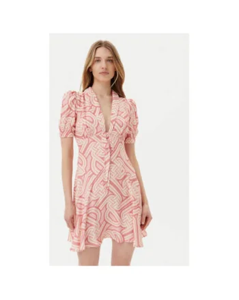 Rochie de vara dama  GPP25364VE, Viscoza, Roz, Roz