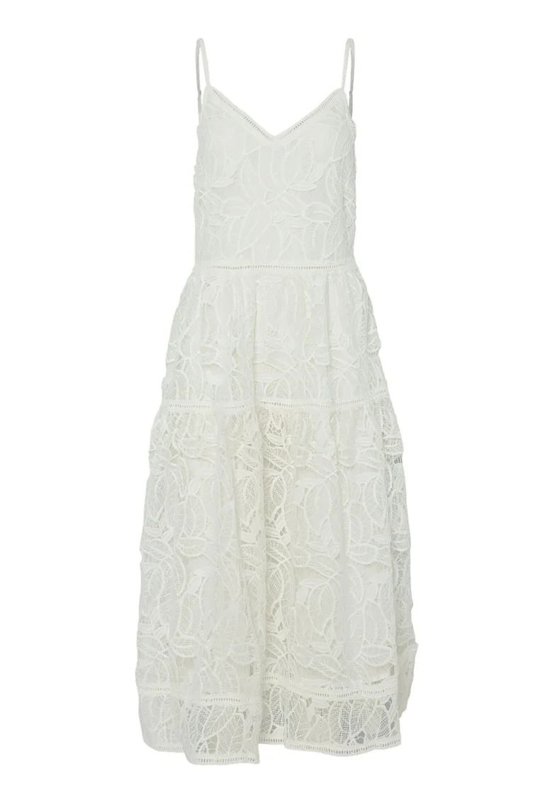 Rochie de vara dama  26037183, Poliester reciclat, Alb