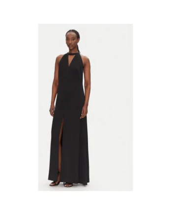 Rochie dama  53-3388, Poliester, Negru, Negru