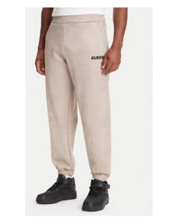 Pantaloni de trening, cu talie inalta si buzunare