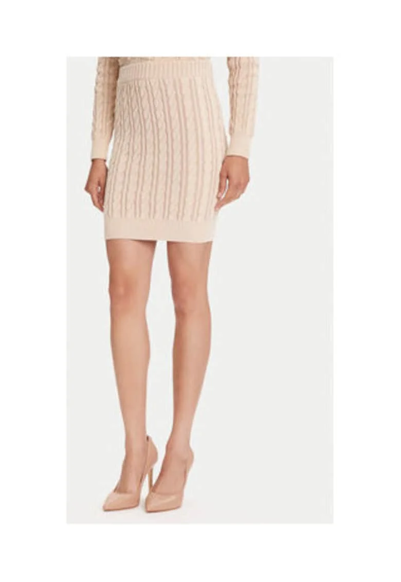 Fusta scurta cu model torsade