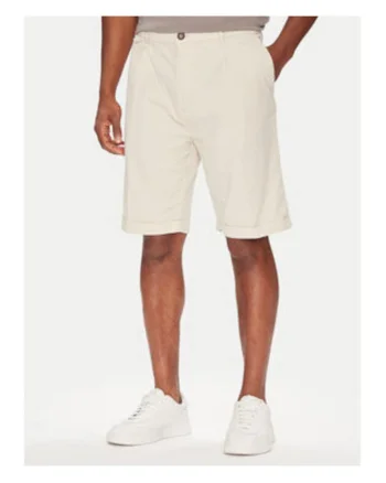 Pantaloni scurti din amestec de bumbac si lyocell